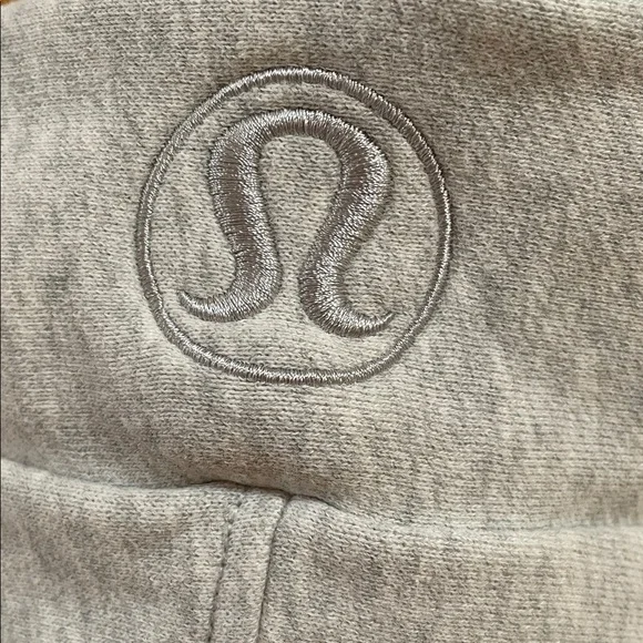 Lululemon Scuba Oversized Half-Zip Hoodie Gray - Picture 8 of 11